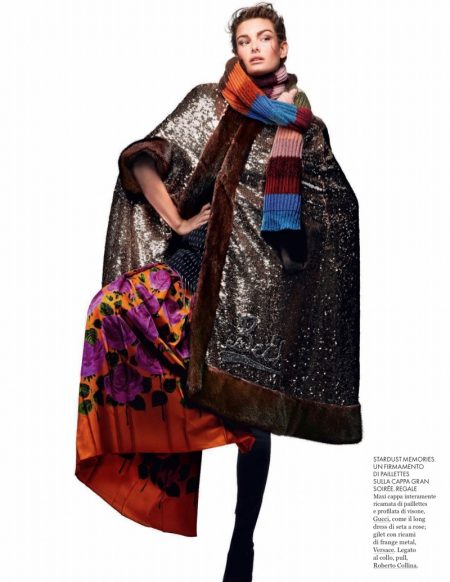 Ophelie Guillermand Models Oversized Styles for ELLE Italy Ophelie Guillermand Models Oversized Styles for ELLE Italy
