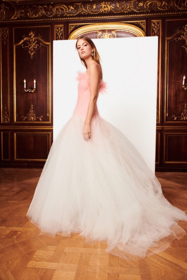 oscar de la renta fall 2017 bridal