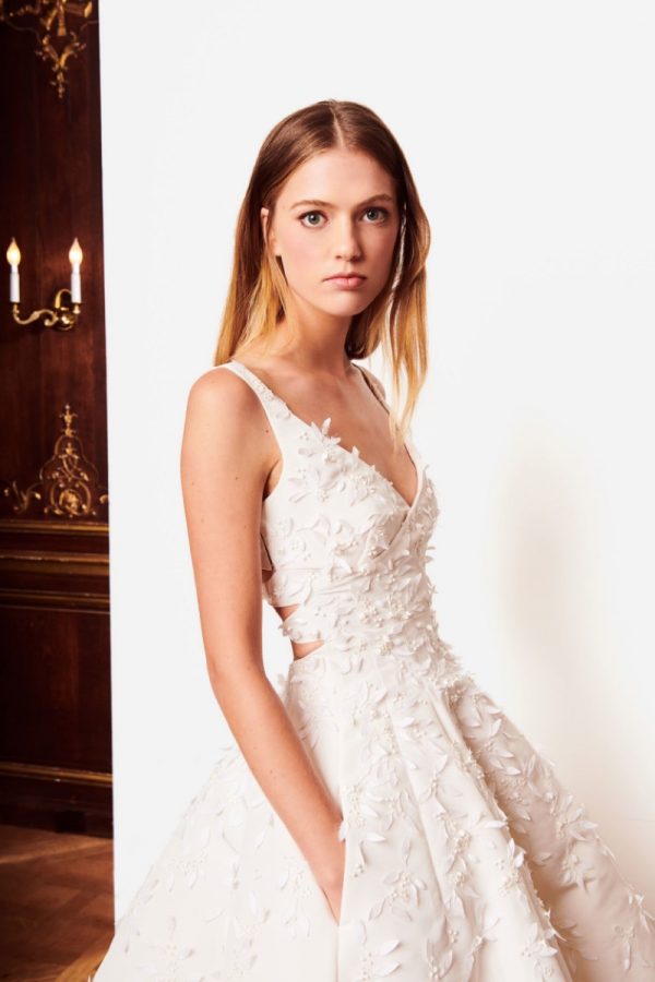 oscar de la renta fall 2017 bridal