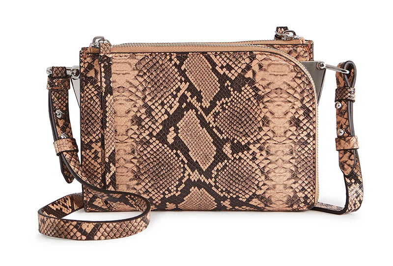 REISS Arnott Mini Snake Mini Cross-Body Bag $180 (previously $285)