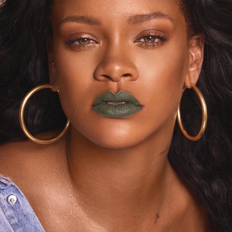 Rihanna Mattemoiselle Lipsticks Ad Campaign Fenty Beauty