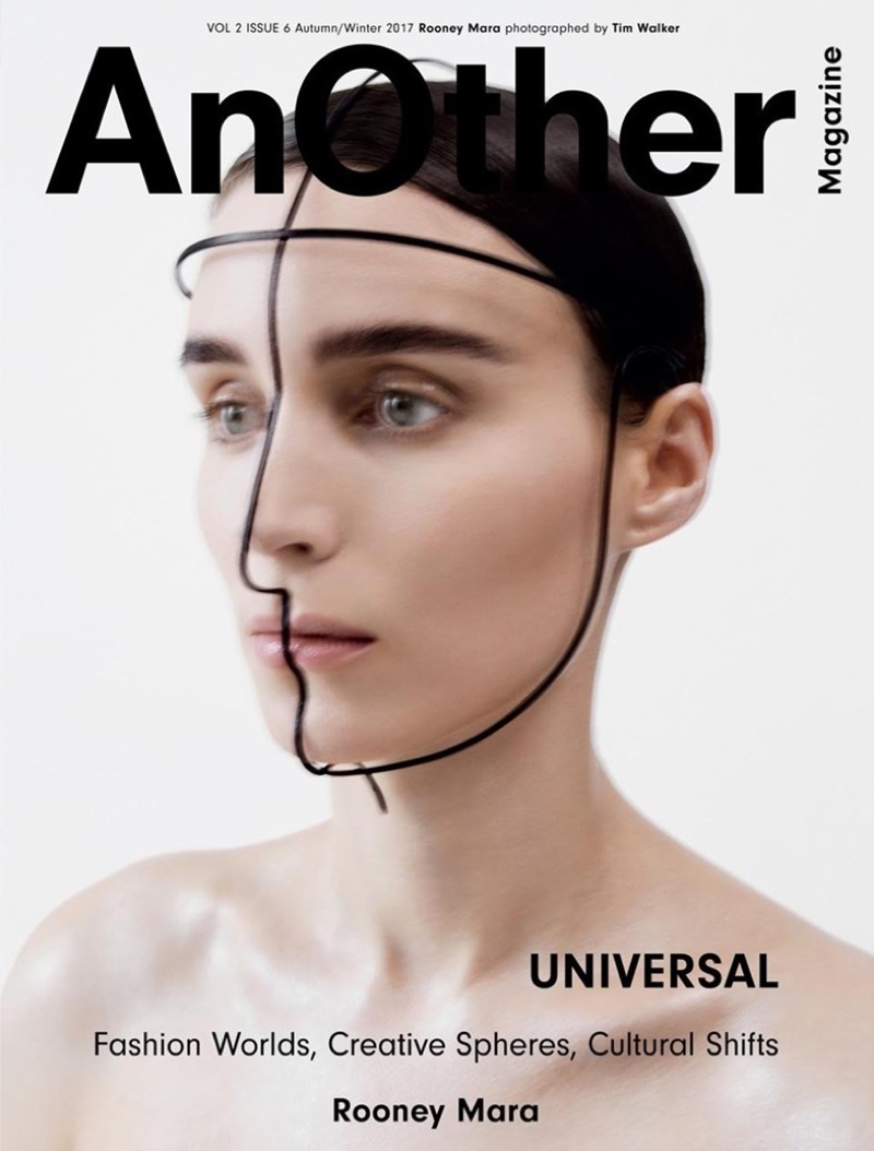 Rooney Mara on AnOther Magazine Fall/Winter 2017 Cover
