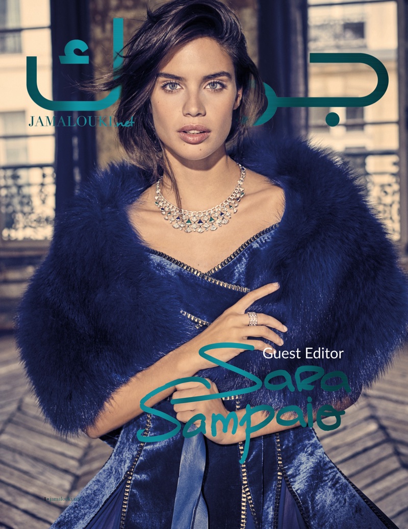 Sara Sampaio on Jamalouki Magazine December 2017 Cover