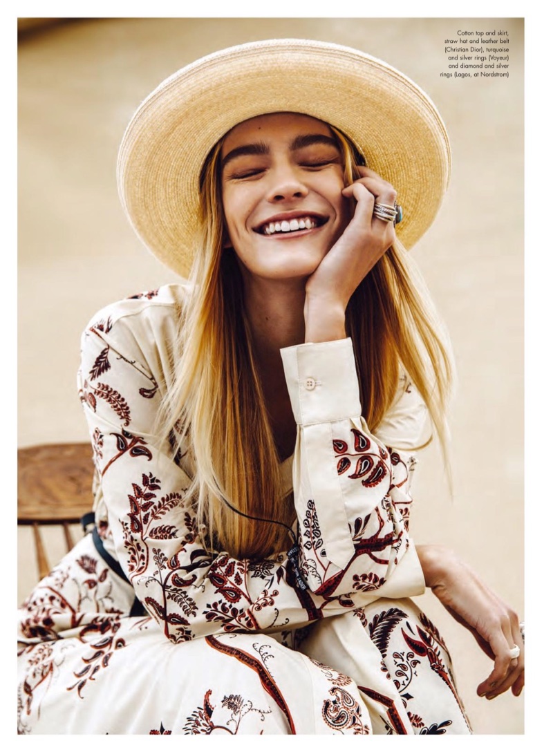 Steph Smith Layers Up in Outdoor Styles for ELLE Canada