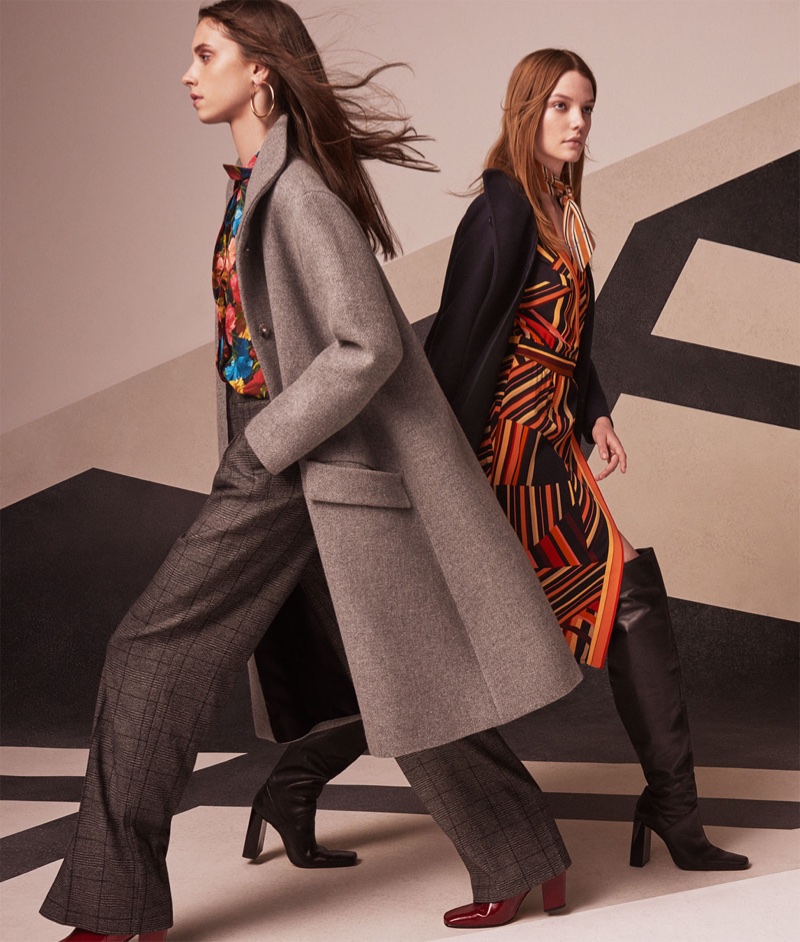 Zara focuses on bold prints for Winter 2017 outerwear edit