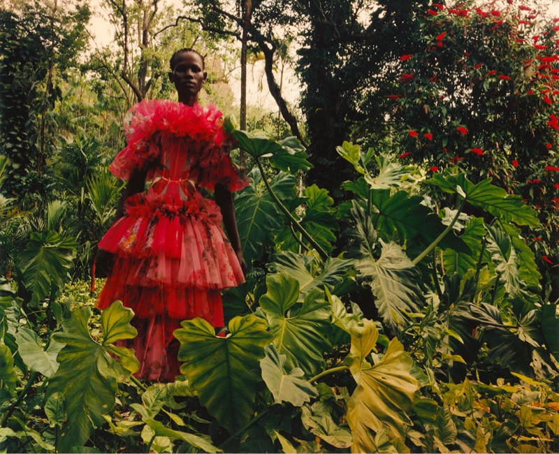 Shanelle Nyasiase fronts Alexander McQueen's spring-summer 2018 campaign