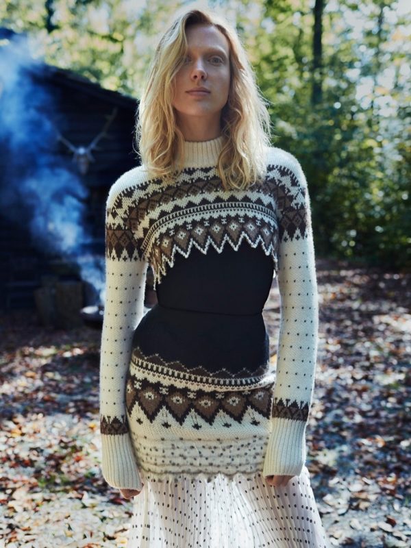 Annely Bouma | Layered Winter Fashion Editorial | TELVA