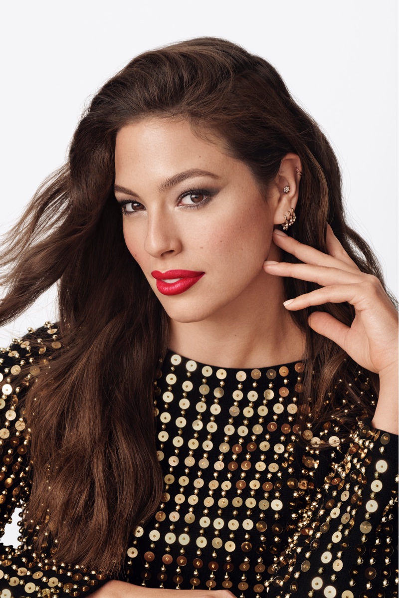 Ashley Graham is the first curvy face of Revlon