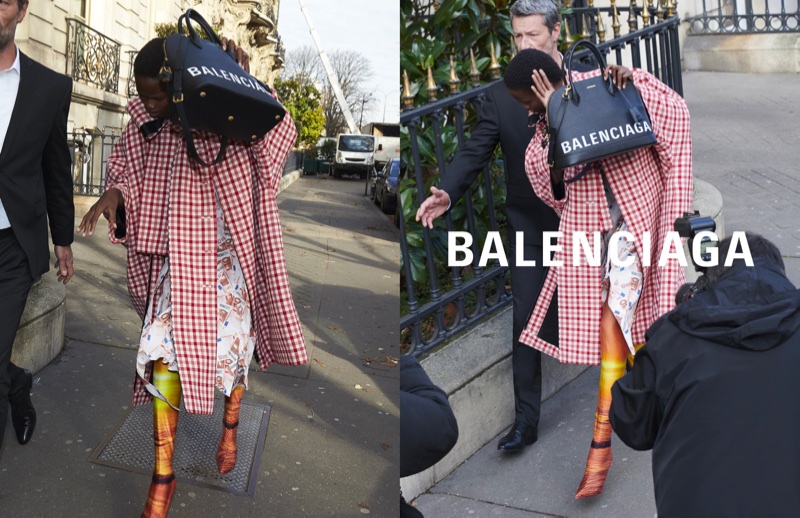 An image from Balenciaga's spring 2018 advertising campaign