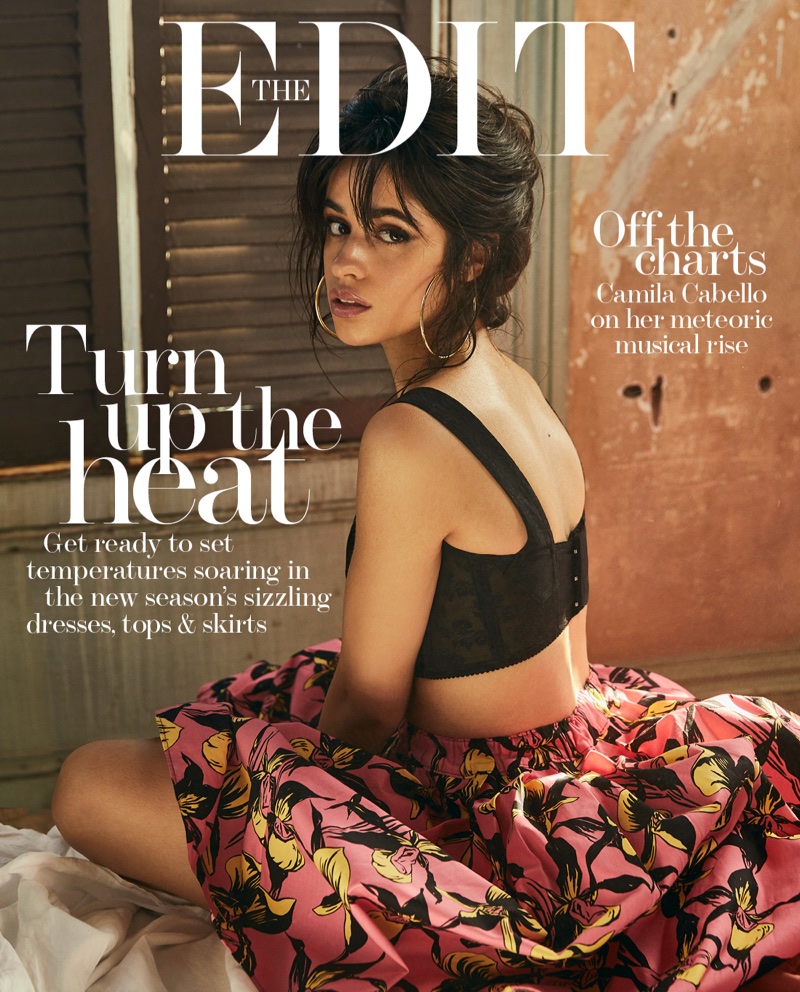 Camila Cabello on The Edit January 25th, 2018 Cover