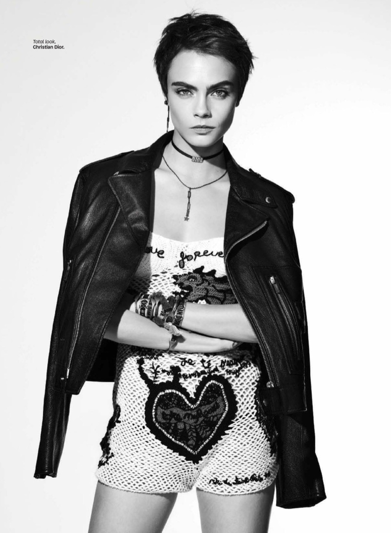Cara Delevingne  Dior Fashion Shoot  Glamour Mexico 