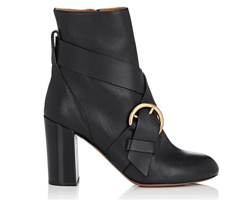 Chloé Nils Leather Ankle Boots $419 (previously $1,050)