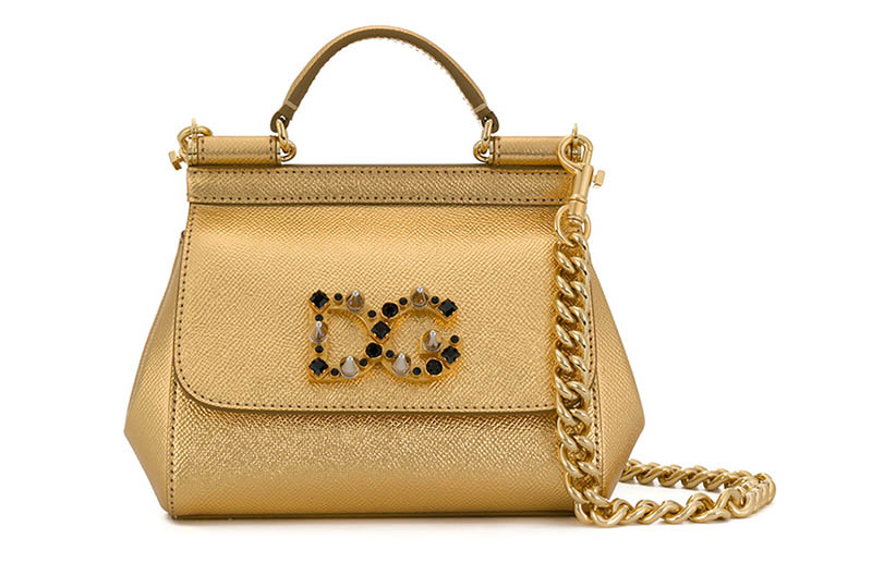 d&g gold bag