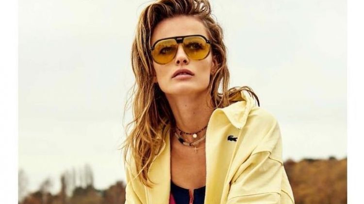 Edita Vilkeviciute Takes On Race Track Style for Vogue Paris