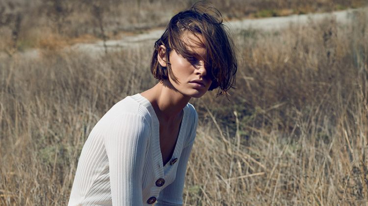 Cara Taylor Poses in Malibu for FRAME’s Spring 2018 Campaign