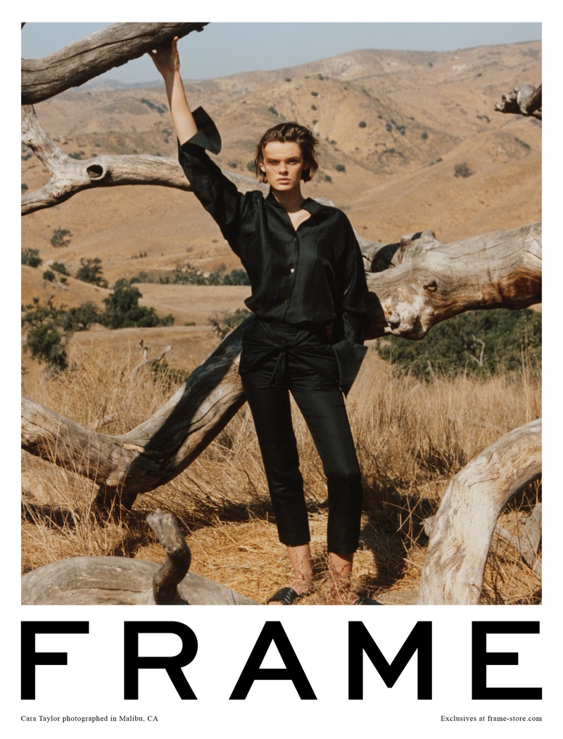 FRAME features chic separates in spring-summer 2018 campaign