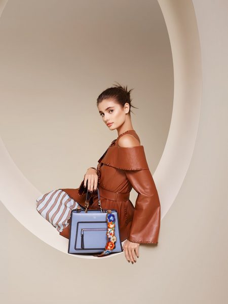 Taylor Hill & Vittoria Ceretti Front Fendi's Spring 2018 Campaign Fendi taps Taylor Hill for spring-summer 2018 campaign