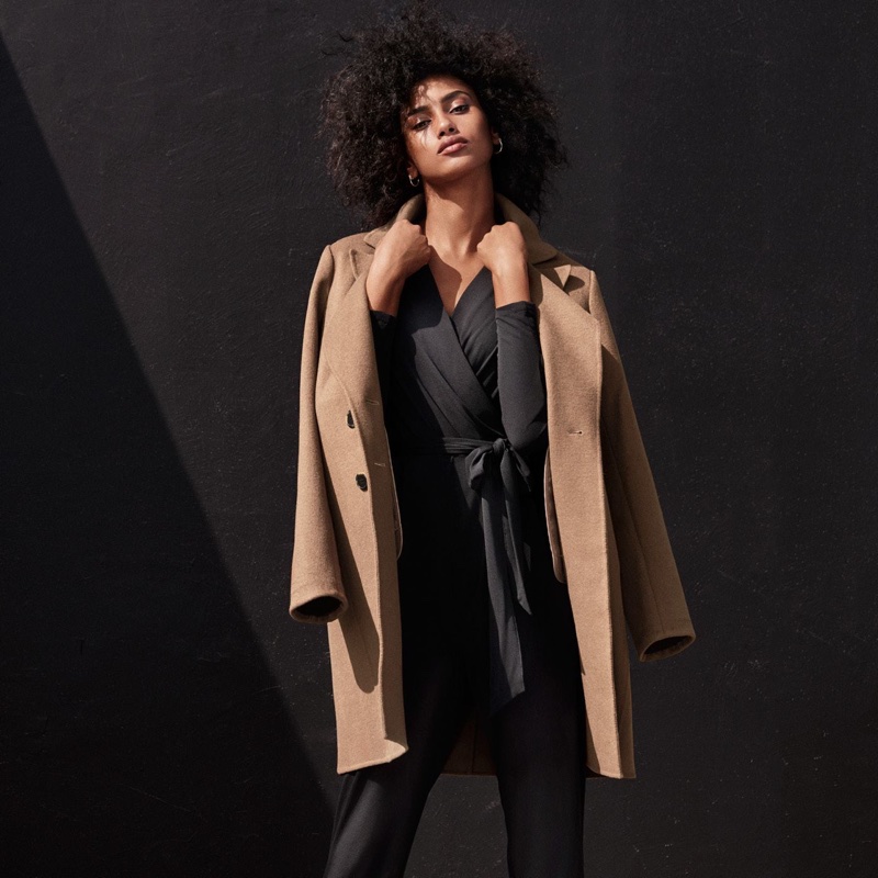 H&M Wool-Blend Coat and Jumpsuit