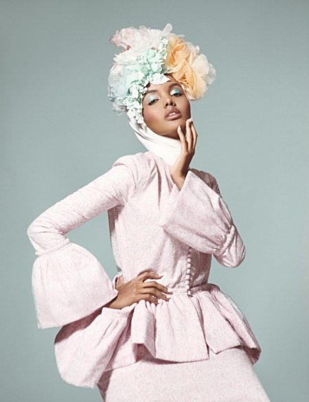 Halima Aden is in Full Bloom for S Moda Halima Aden is in Full Bloom for S Moda