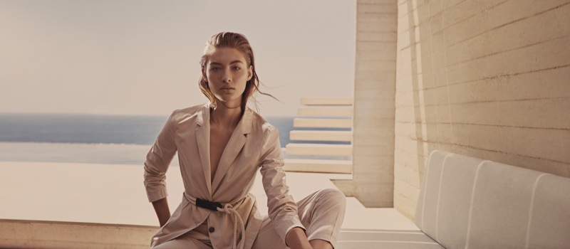 Grace Elizabeth stars in BOSS' spring-summer 2018 campaign