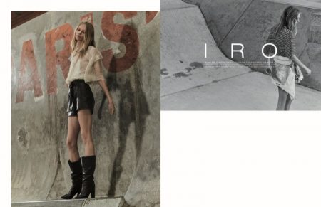 Lexi Boling Exudes Pure Cool in IRO's Spring 2018 Campaign Lexi Boling stars in IRO's spring-summer 2018 campaign