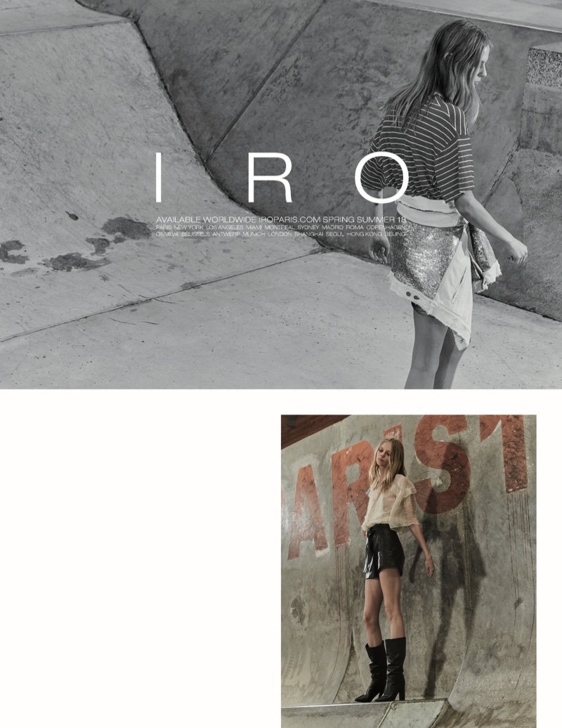 IRO releases spring-summer 2018 campaign