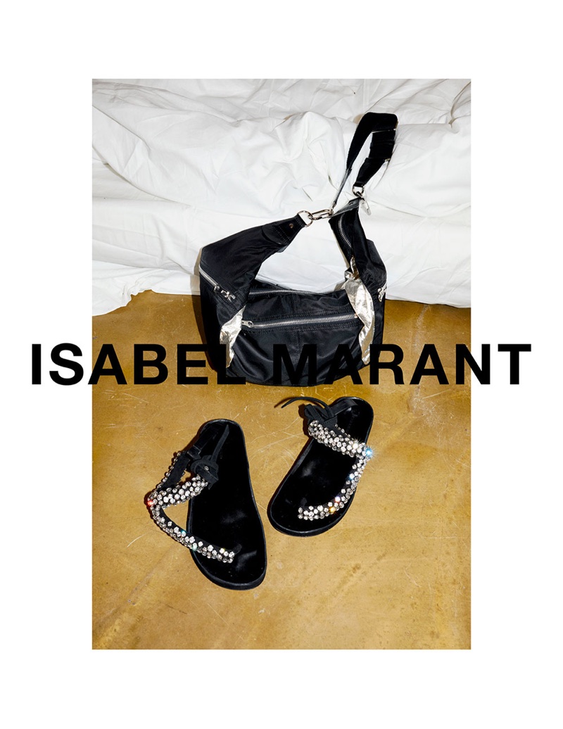 An image from Isabel Marant's spring 2018 advertising campaign