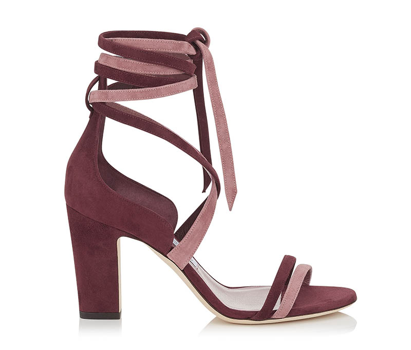 Jimmy Choo 'Flynn 85' Suede Mix Sandals $398 (previously $795)