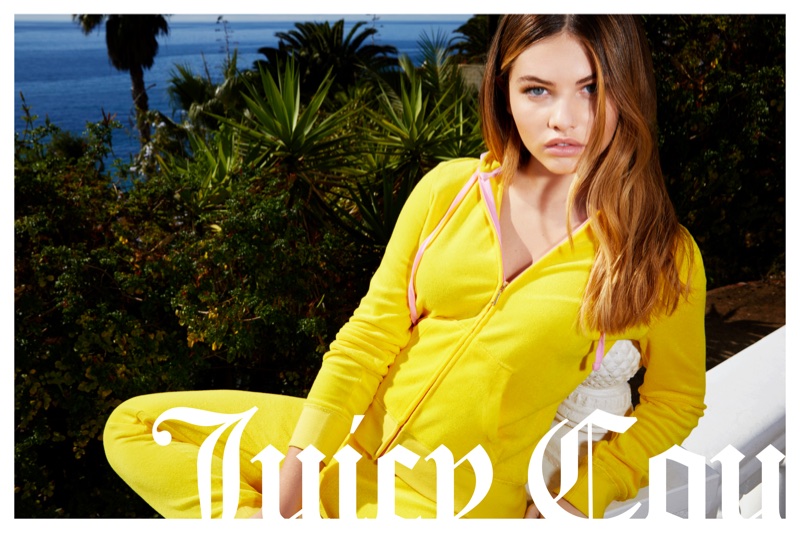 Thylane Blondeau stars in Juicy Couture's spring-summer 2018 campaign