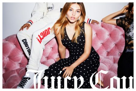 Thylane Blondeau Shines in Juicy Couture's Spring 2018 Campaign