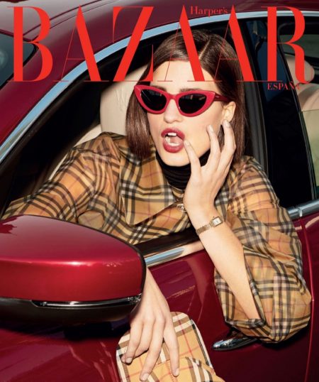 Julia Van Os | Spring 2018 Fashion Editorial | Harper's Bazaar Spain Cover