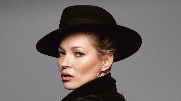 Kate Moss Wears Vintage Fashions for The Guardian