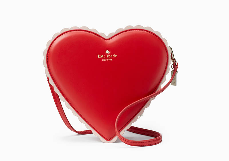 Kate Spade Yours Truly Chocolate Heart Bag $358