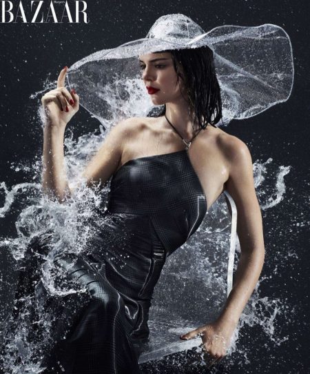 Kendall Jenner Takes On Spring Showers for Harper's Bazaar Kendall Jenner Takes On Spring Showers for Harper's Bazaar