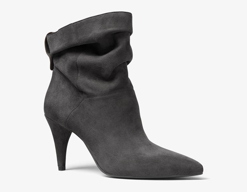 MICHAEL Michael Kors Carey Suede Ankle Boot in Charcoal $95 (previously $175)