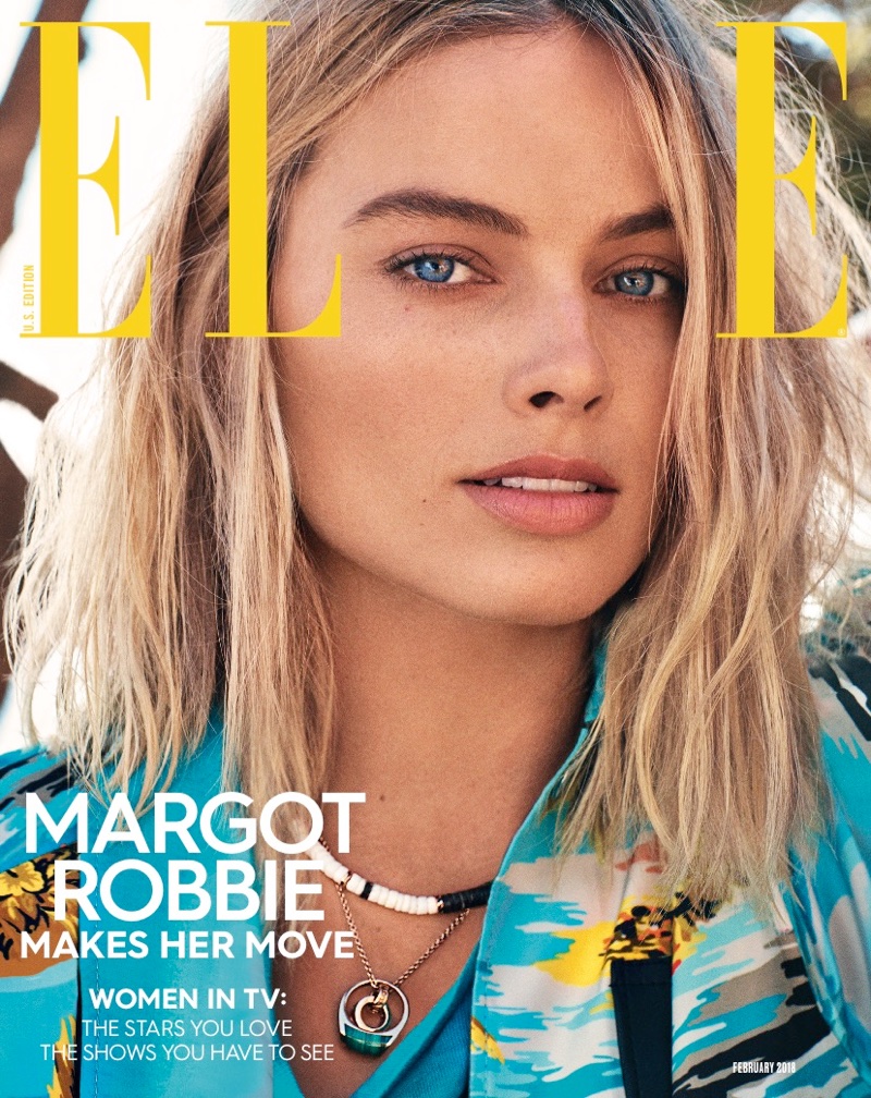 Margot Robbie on ELLE US February 2018 Cover