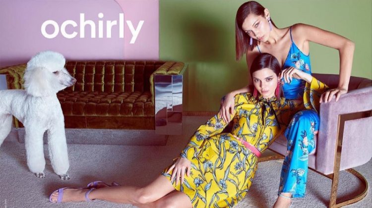 Bella Hadid & Kendall Jenner Return for Ochirly’s Spring 2018 Campaign
