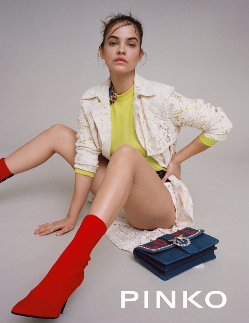 Pinko unveils spring-summer 2018 campaign with Barbara Palvin