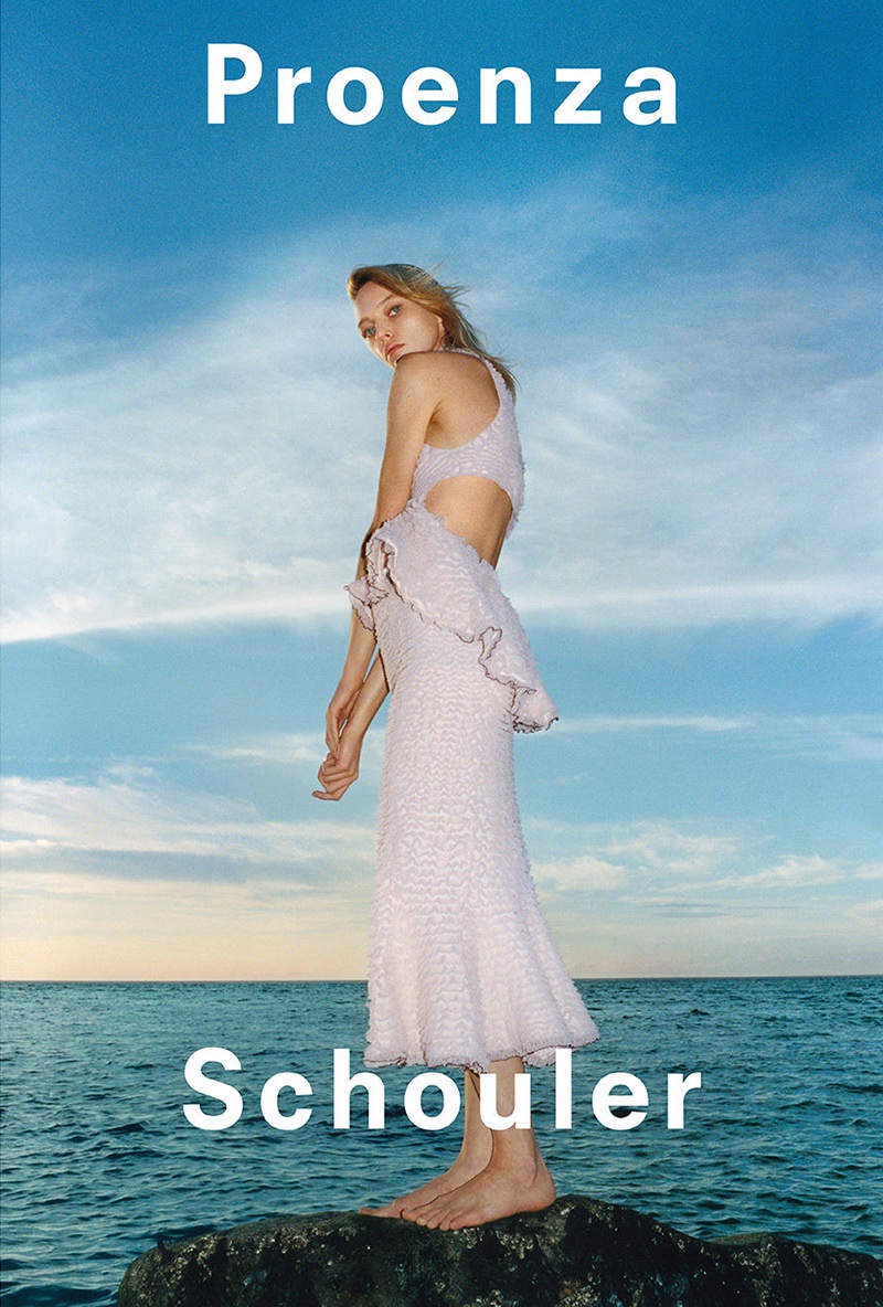 An image from Proenza Schouler's spring 2018 advertising campaign