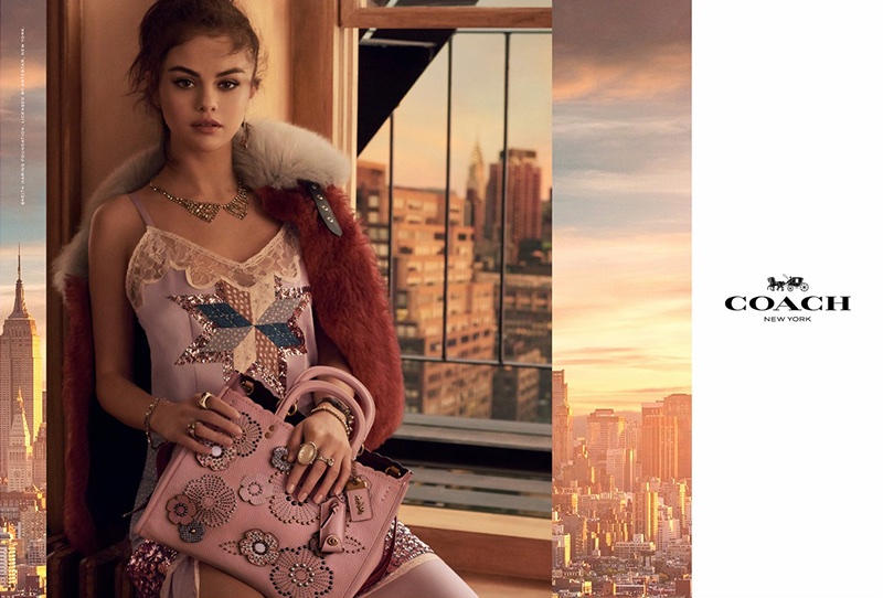 Coach taps Selena Gomez for its spring-summer 2018 handbag campaign