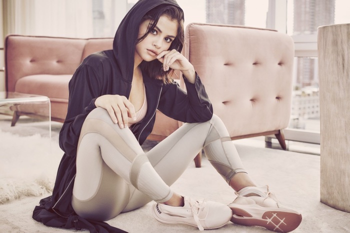 PUMA taps Selena Gomez to model Phenom Satin EP sneaker