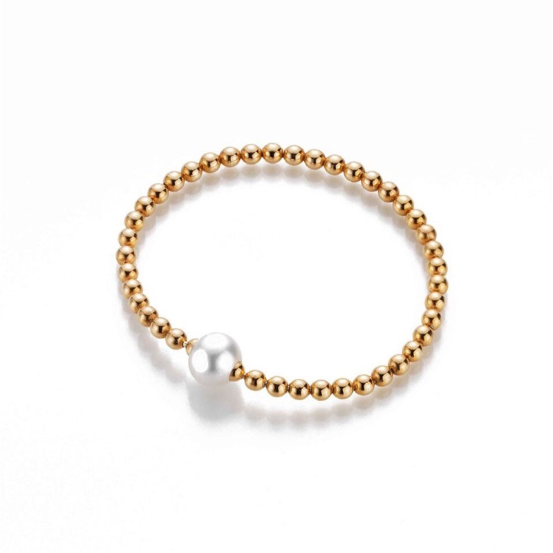 Studio 247 South Sea­Cultured Pearl and Gold Plated Bracelet