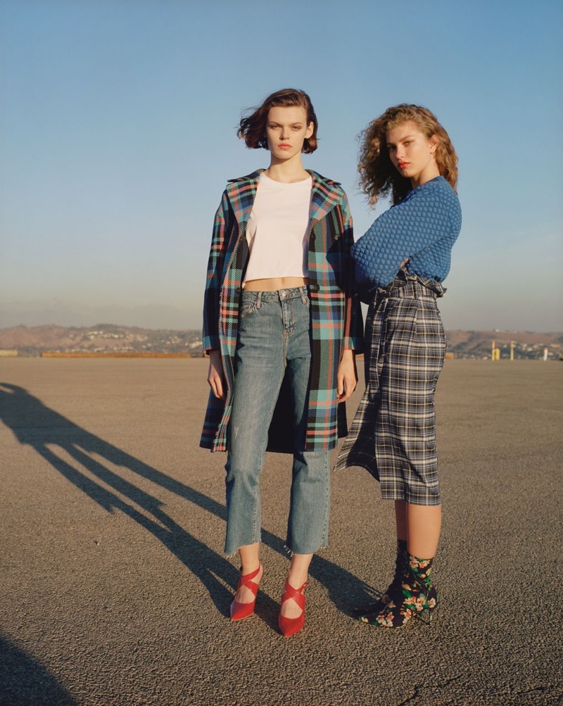 An image from Topshop's spring 2018 advertising campaign