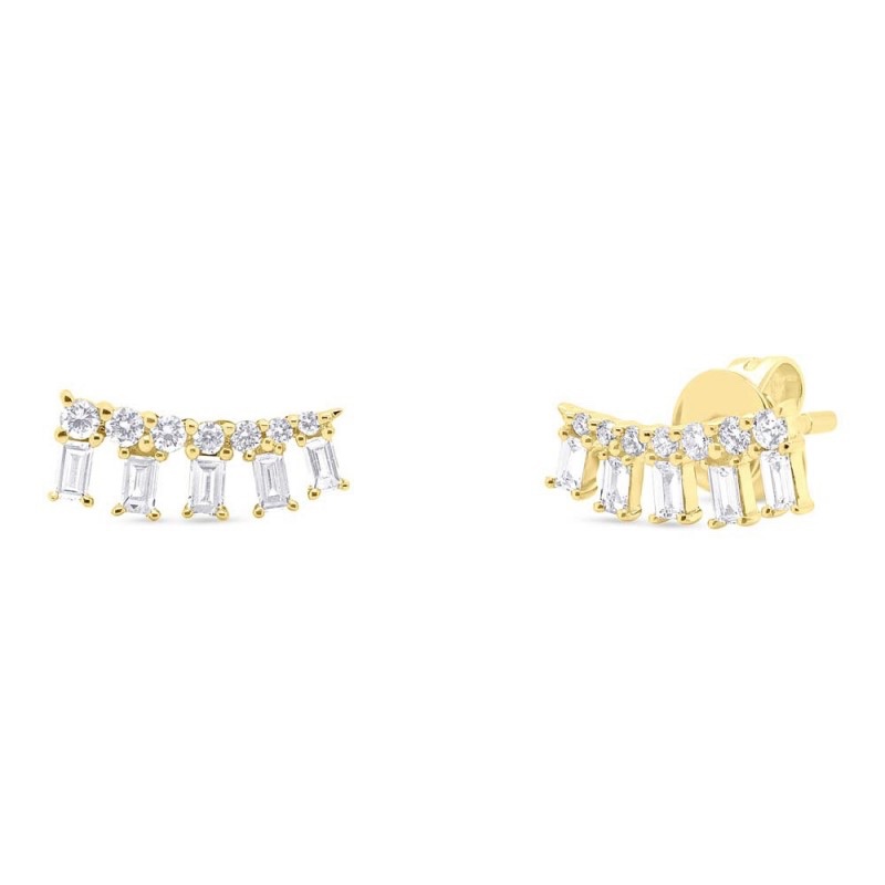 Valla Jewelry Baguette Earrings