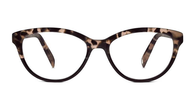 Warby Parker Millie Glasses in Birch Tortoise $95