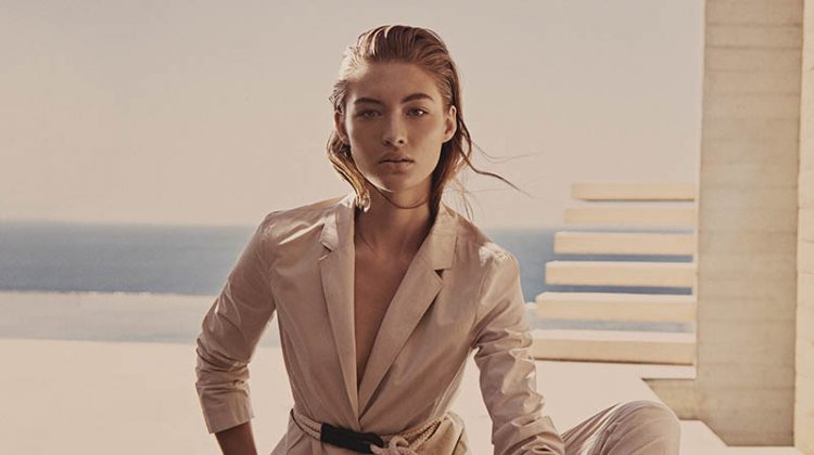Grace Elizabeth Goes Minimal for BOSS’ Spring 2018 Campaign