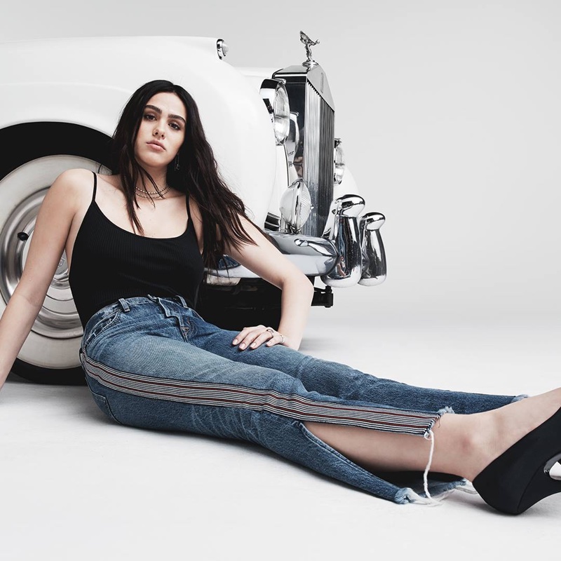 Hudson Jeans taps Amelia Gray Hamlin for spring-summer 2018 campaign