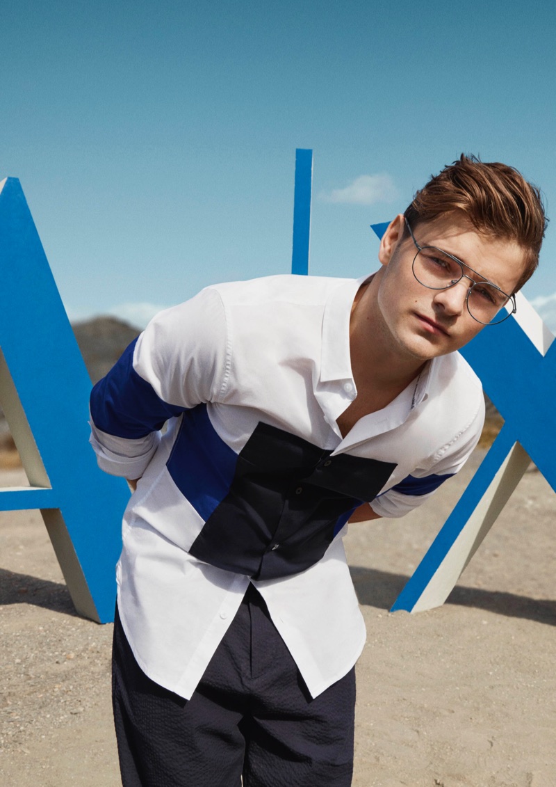 DJ Martin Garrix fronts Armani Exchange's spring-summer 2018 campaign