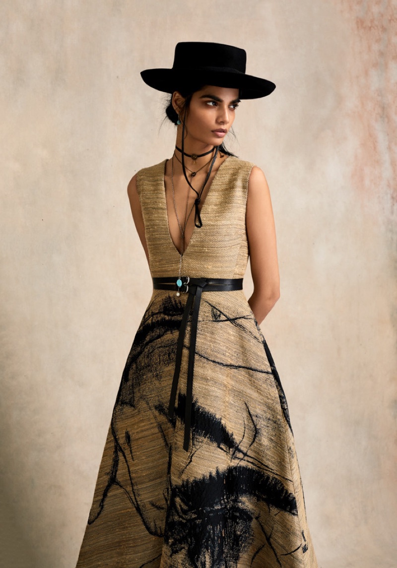 Bhumika Arora Models Dior's Resort Looks for Harper's Bazaar Kazakhstan