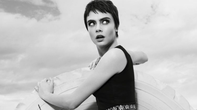 Cara Delevingne Gets A Workout in Armani Exchange’s Spring 2018 Campaign